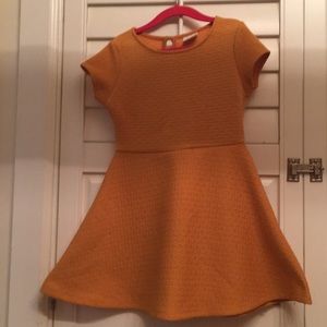 Yellow Zara girls dress